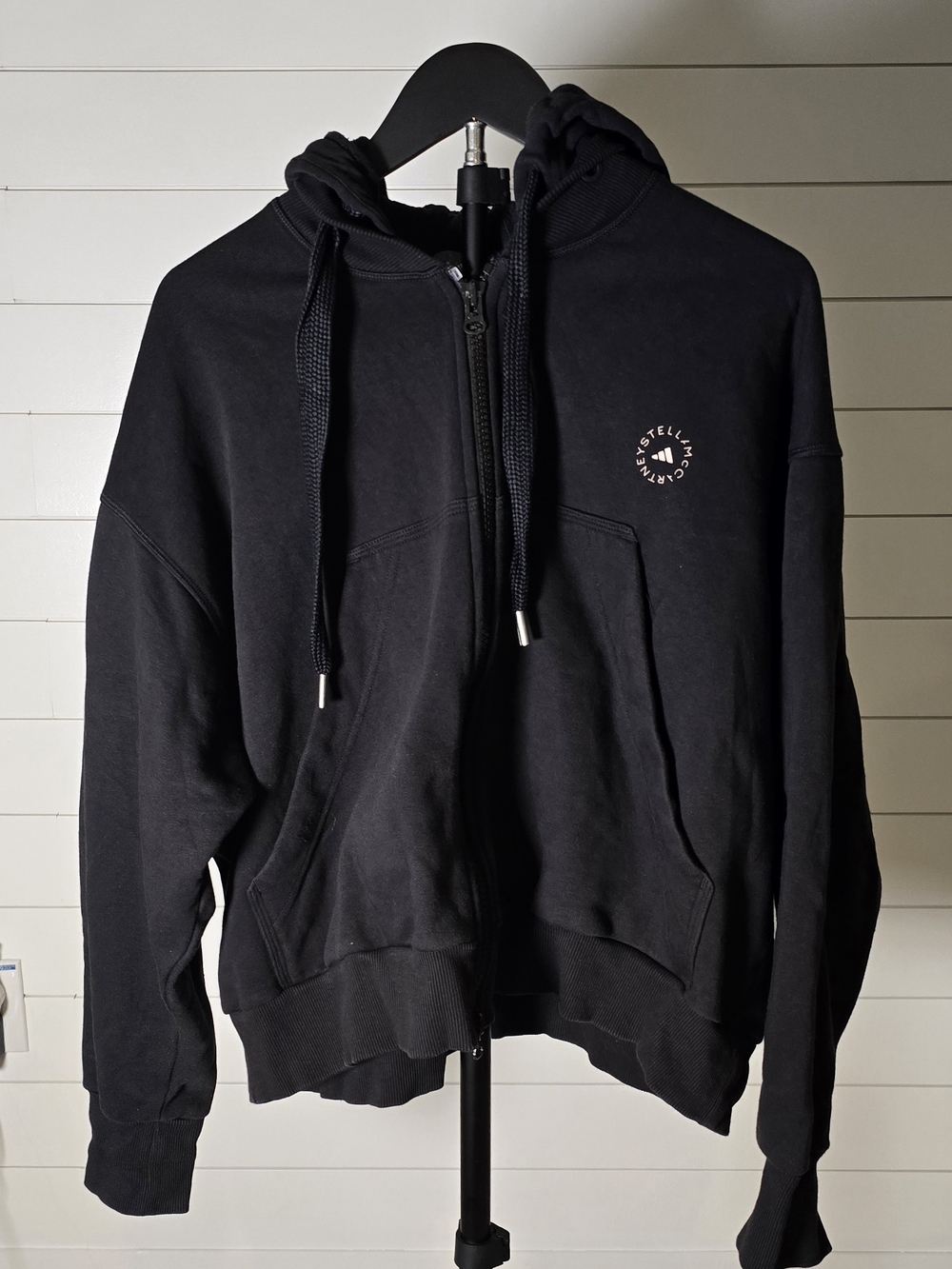 Stella McCartney Adidas Black Hoodie L
